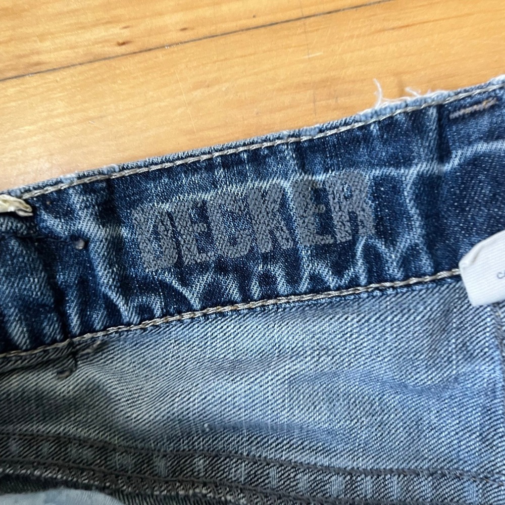 Silver Jeans Co Mens Straight Leg Distressed Decker Denim Blue Jeans 31x31 - Picture 12 of 16